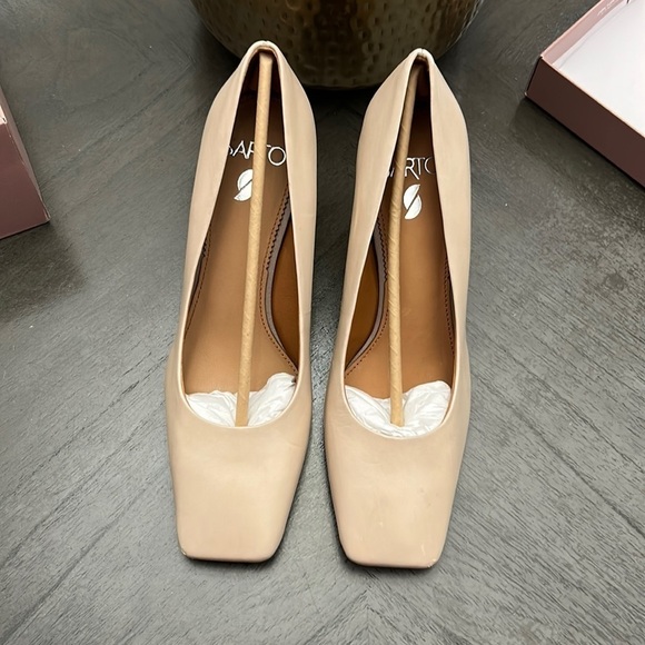 Sarto Franco Sarto Graciana Womens Leather Slip On Pumps - Picture 3 of 10